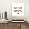Spreuken - Quotes - Ik heb het nog nooit gedaan dus aluminium wit klein -sfeer1