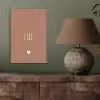 Spreuken - Quotes - Lief aluminium wit klein -sfeer2