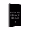 Spreuken - Quotes - En dan denk ik aan Brabant - Guus Meeuwis aluminium wit klein -3d
