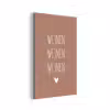 Spreuken - Quotes - Wijnen wijnen wijnen aluminium wit klein -3d
