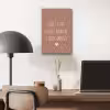 Spreuken - Thuis is het plekje waar de liefde woont - Quotes aluminium wit klein -sfeer5
