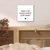 Spreuken - Thuis is het plekje waar de liefde woont - Quotes aluminium wit klein -sfeer3