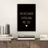 Spreuken - Doe mij maar levenslang met jou - Quotes aluminium wit klein -sfeer1