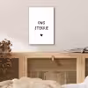 Ons stekkie - Quotes - Spreuken aluminium wit klein -sfeer3