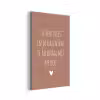 Wat je allemaal met me doet - Spreuken - Quotes aluminium wit klein -3d
