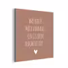 Wat ben je mooi vandaag - Spreuken - Quotes aluminium wit klein -3d