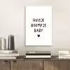 Huisje boompje baby - Spreuken - Quotes aluminium wit klein -sfeer1