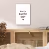 Huisje boompje baby - Spreuken - Quotes aluminium wit klein -sfeer3