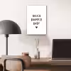 Huisje boompje baby - Spreuken - Quotes aluminium wit klein -sfeer5