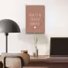 Quotes - Geluk zit in een klein rompertje - Spreuken aluminium wit klein -sfeer5