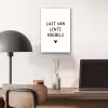 Quotes - Last van lentekriebels - Spreuken aluminium wit klein -sfeer5