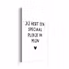 Quotes - Een speciaal plekje in mijn hart - Spreuken aluminium wit klein -3d