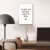 Quotes - Een speciaal plekje in mijn hart - Spreuken aluminium wit klein -sfeer5