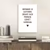 Quotes - Herinner je gisteren droom over morgen geniet vandaag - Spreuken aluminium wit klein -sfeer1