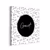Quotes - Geniet - Zomer - Tekst aluminium wit klein -3d