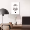 Quotes - Geluk is het enige wat zich verdubbelt - Spreuken aluminium wit klein -sfeer5