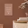 Quotes - Liefde maakt van een huis een thuis - Spreuken aluminium wit klein -sfeer4
