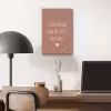 Quotes - Liefde maakt van een huis een thuis - Spreuken aluminium wit klein -sfeer5