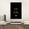 Quotes - Pluk de dag - Spreuken - Carpe diem aluminium wit klein -sfeer1