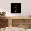 Quotes - Slaap kindje slaap - Spreuken aluminium wit klein -sfeer3