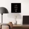 Quotes - Slaap kindje slaap - Spreuken aluminium wit klein -sfeer5