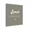 Quotes - Zomer, zon, wijn & kletsen - Tekst - Zomer aluminium wit klein -3d