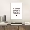 Quotes - Spreuken - André Hazes - Ik heb de zomer in mijn bol aluminium wit klein -sfeer1