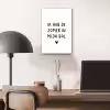 Quotes - Spreuken - André Hazes - Ik heb de zomer in mijn bol aluminium wit klein -sfeer5