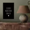 Quotes - Spreuken - Jij bent mij liever dan lief aluminium wit klein -sfeer2