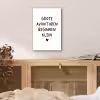 Quotes - Spreuken - Grote avonturen beginnen klein aluminium wit klein -sfeer3