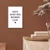 Quotes - Spreuken - Grote avonturen beginnen klein aluminium wit klein -sfeer4