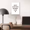 Quotes - Spreuken - Grote avonturen beginnen klein aluminium wit klein -sfeer5