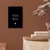 Quotes - Spreuken - Hakuna matata aluminium wit klein -sfeer4
