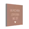 Quotes - Spreuken - Doe mij maar levenslang met jou aluminium wit klein -3d