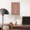 Quotes - Spreuken - Slaap kindje slaap aluminium wit klein -sfeer5
