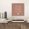 Quotes - Spreuken - Ik heb het nog nooit gedaan dus aluminium wit klein -sfeer1