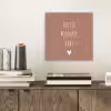 Quotes  - Spreuken - Huisje boompje beestje aluminium wit klein -sfeer1