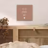 Quotes  - Spreuken - Huisje boompje beestje aluminium wit klein -sfeer3