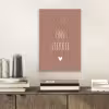 Quotes - Ons stekkie - Spreuken aluminium wit klein -sfeer1