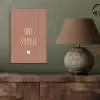 Quotes - Ons stekkie - Spreuken aluminium wit klein -sfeer2