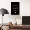 Quotes - Wat je allemaal met me doet - Spreuken aluminium wit klein -sfeer5