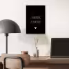 Quotes - Zo moeder zo dochter - Spreuken - Mama - Dochter aluminium wit klein -sfeer5