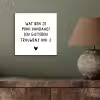 Quotes - Wat ben je mooi vandaag - Spreuken aluminium wit klein -sfeer2