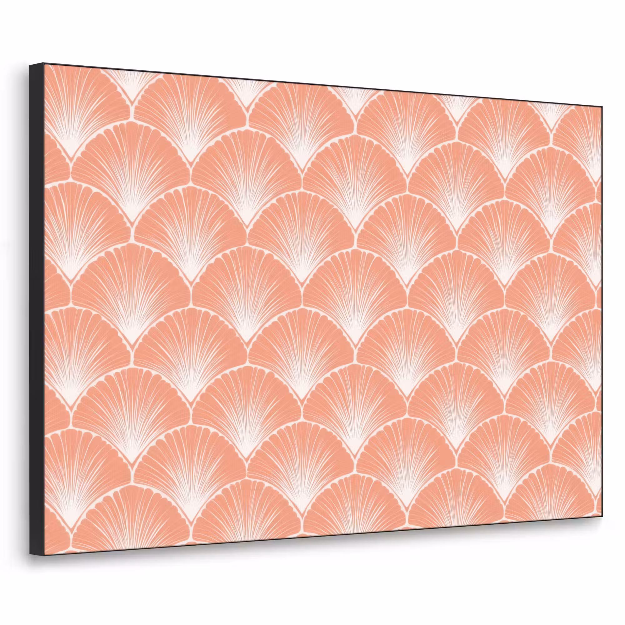 Art Frame - Fächer - Motiv - Lachsrosa