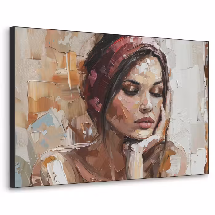 Art Frame - Frau - Lackierung - Porträt - Modern