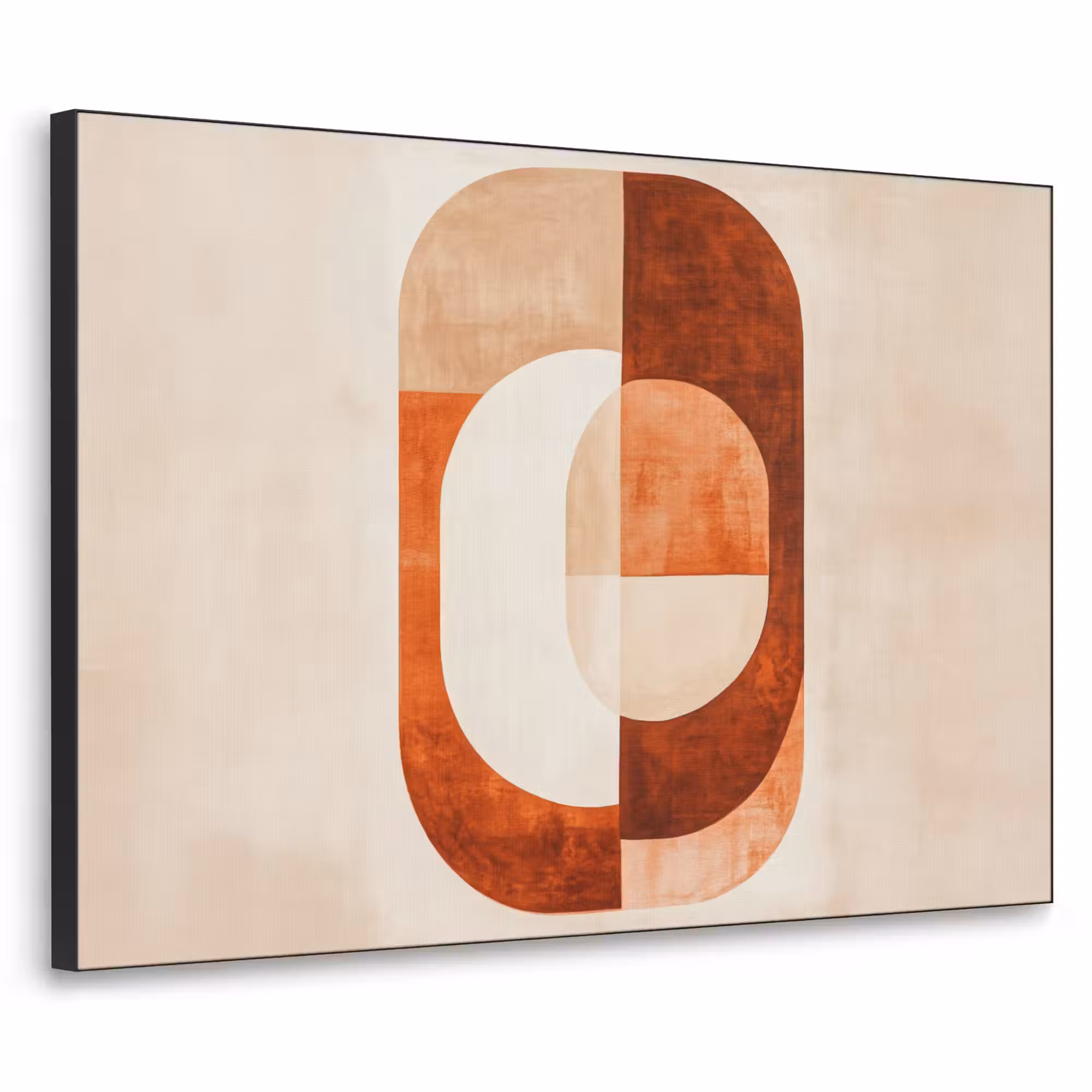 Art Frame - Illustration - Abstrakt - Formen - Rot