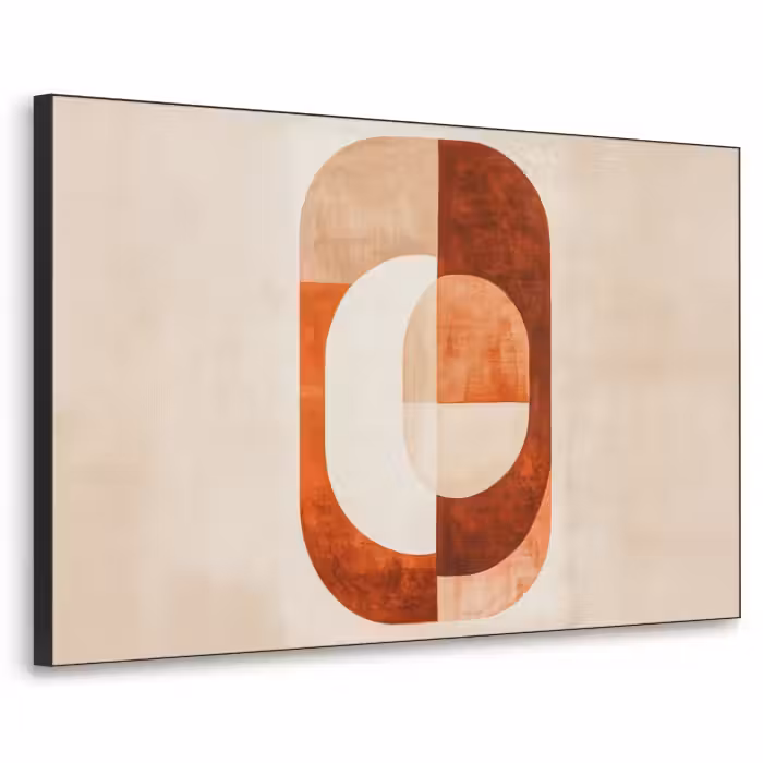 Art Frame - Illustration - Abstrakt - Formen - Rot