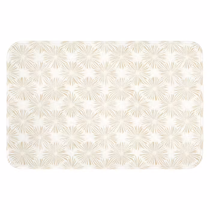Badematte - Abstrakt - Motiv - Beige