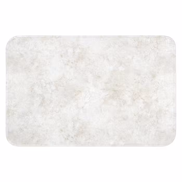 Badematte - Beige - Marmor - Adern