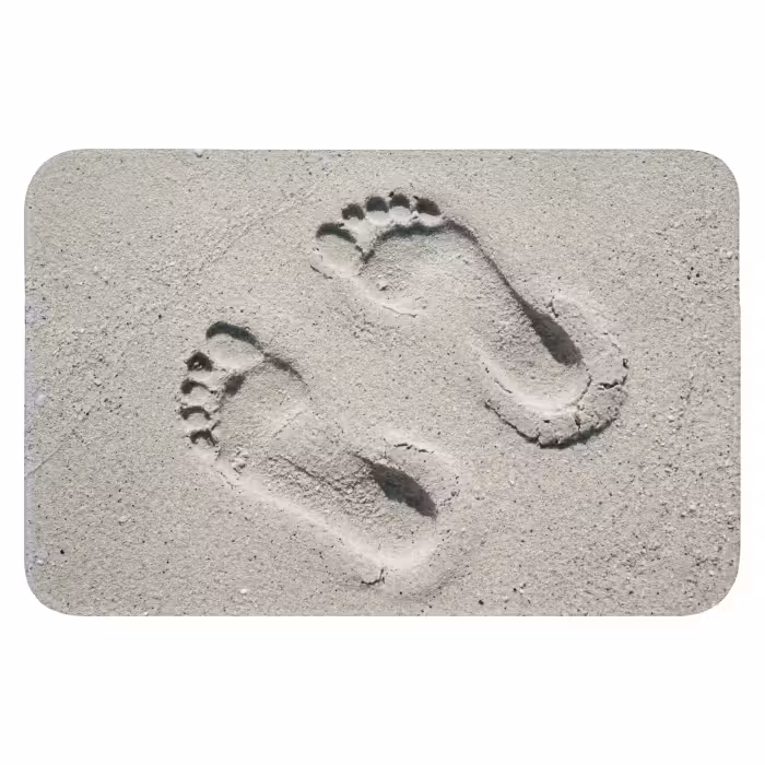 Badematte - Füße - Sand - Meer